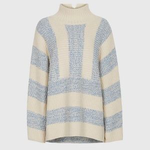 Reiss - Astrid Striped Oversized Sweater